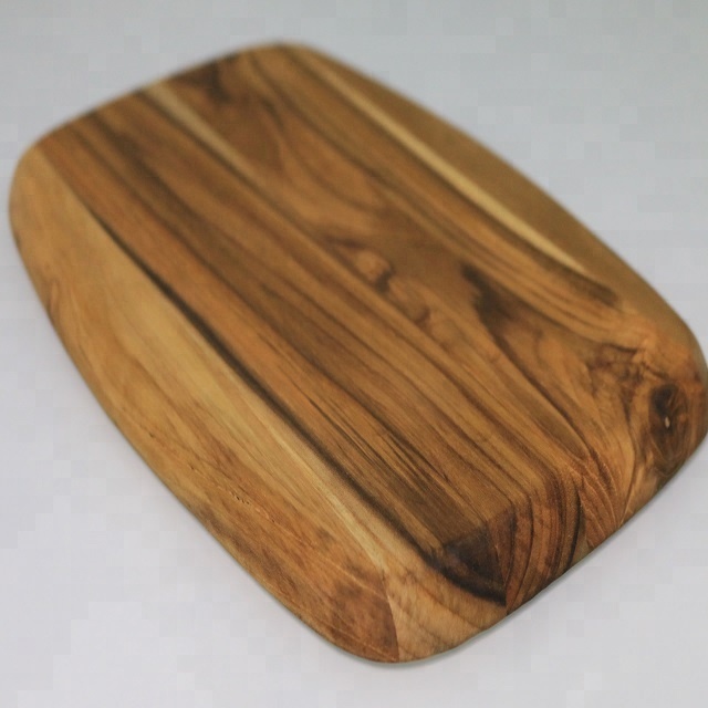 Solid Teak wood cutting board kitchen with handle side cheese cutting boardacacia wood Material acacia wood board